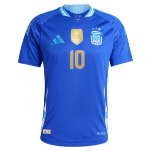 Lionel Messi Argentina National Team 2024 Away Authentic Player Jersey - Blue