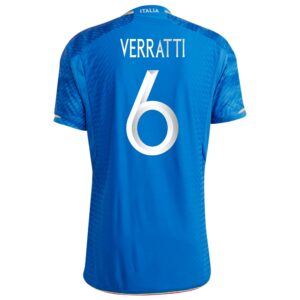 Marco Verratti Italy National Team 2023 Home Authentic Player Jersey