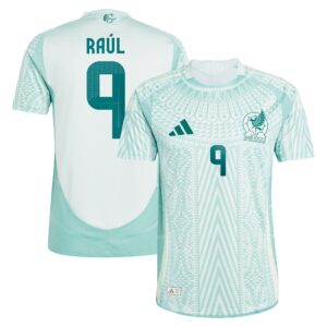 Raul Jimenez Mexico National Team 2024 Away Authentic Player Jersey - Green