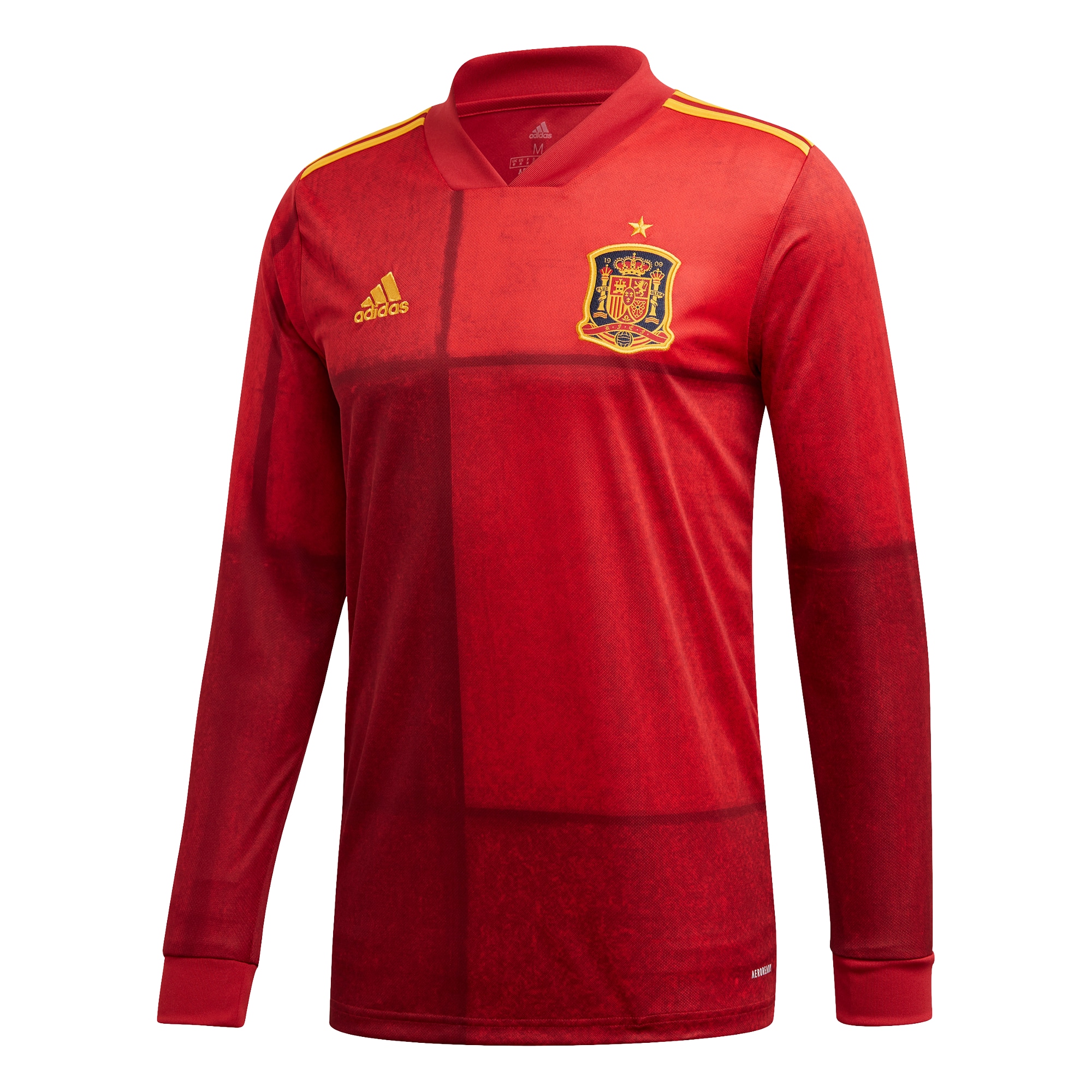 Spain National Team 2020 Home Long Sleeve Jersey