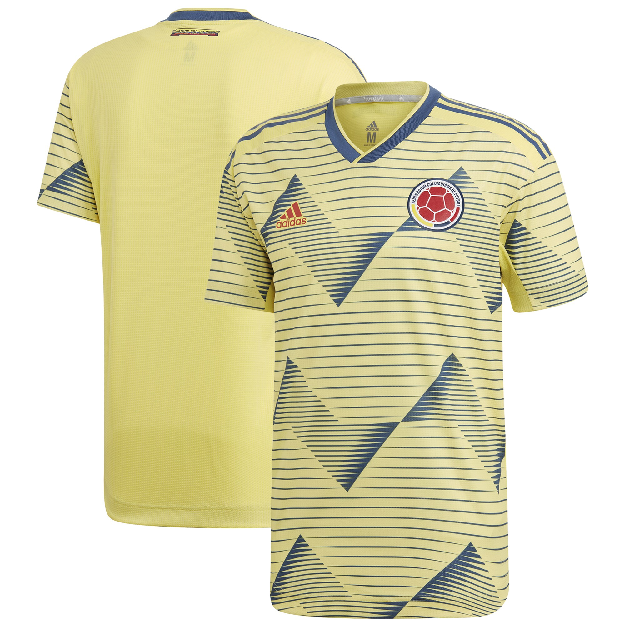 Colombia National Team 2019 Home Authentic Jersey