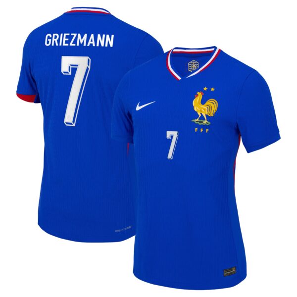 Antoine Griezmann France National Team 2024 Home Authentic Jersey - Blue