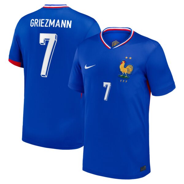 Antoine Griezmann France National Team 2024 Home Jersey - Blue