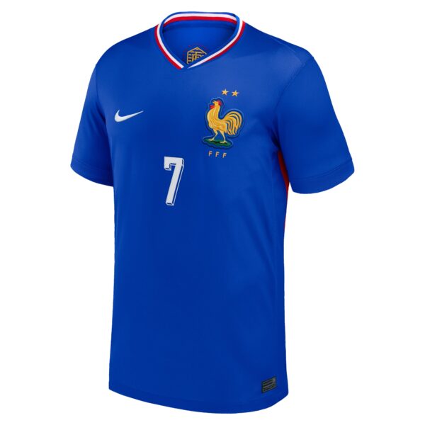 Antoine Griezmann France National Team 2024 Home Jersey - Blue