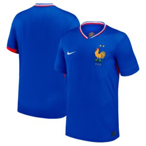 France National Team 2024 Home Blank Jersey - Blue