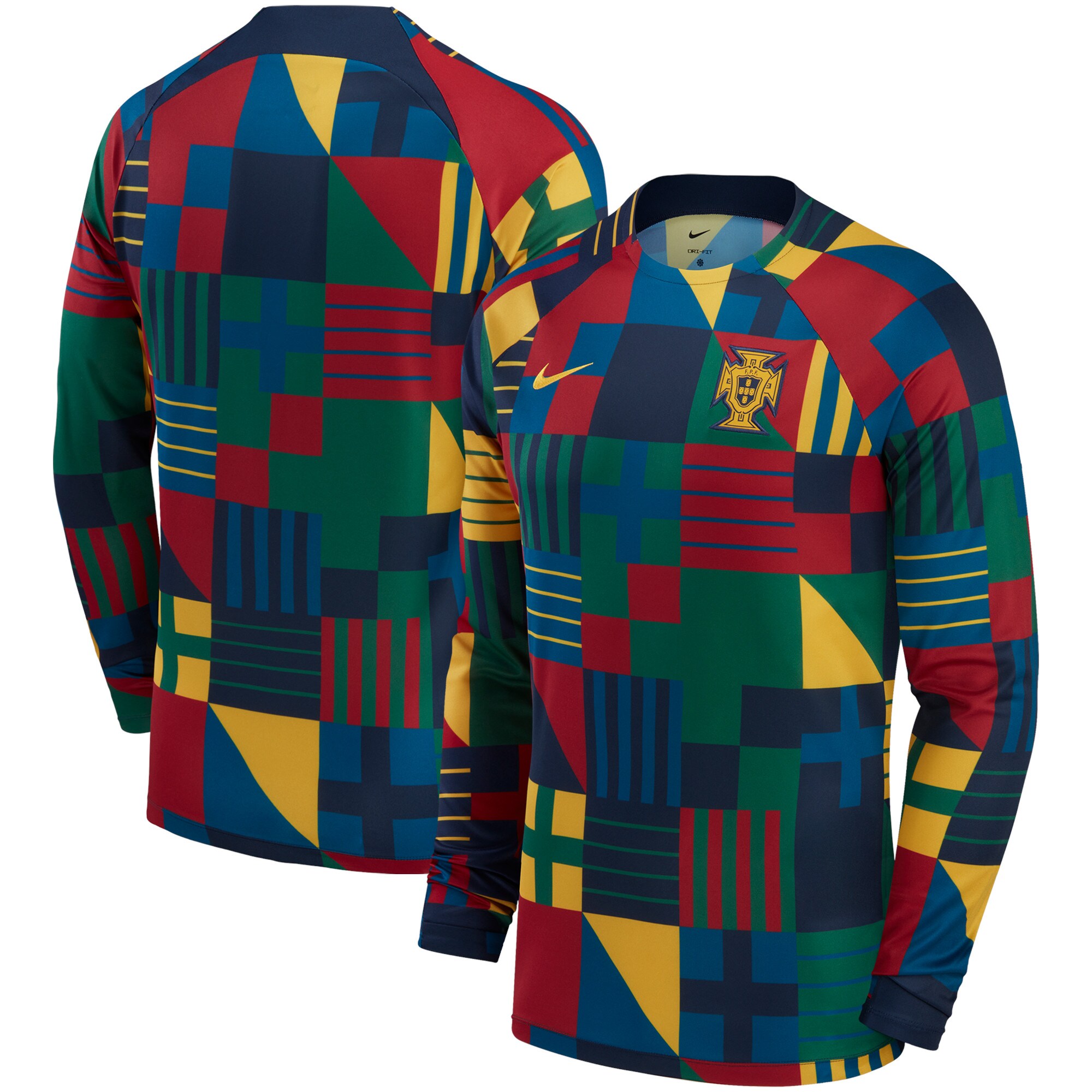 Portugal National Team Pre-Match Long Sleeve Top