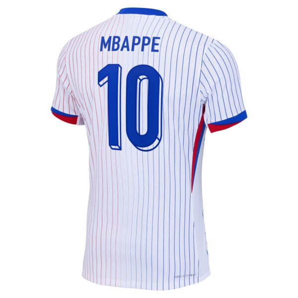 Kylian Mbappe France National Team 2024 Away Authentic Jersey - White