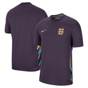 England National Team 2024 Away Authentic Blank Jersey - Purple