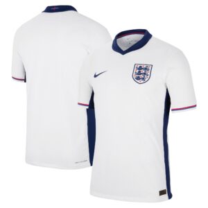 England National Team 2024 Home Authentic Blank Jersey - White
