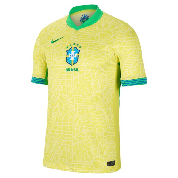 Brazil National Team 2024 Home Stadium Jersey – Yellow