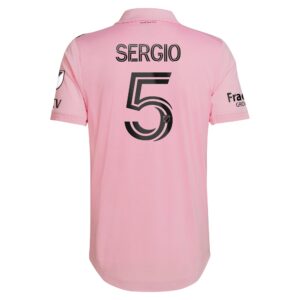 Sergio Busquets Inter Miami CF 2023 The Heart Beat Kit Authentic Player Jersey