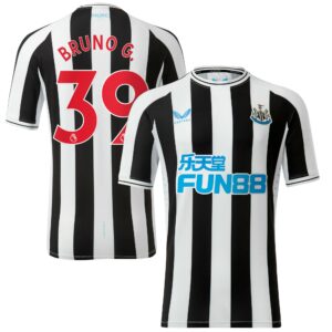 Newcastle United Home Pro Shirt 2022-23 with Bruno G. 39 printing