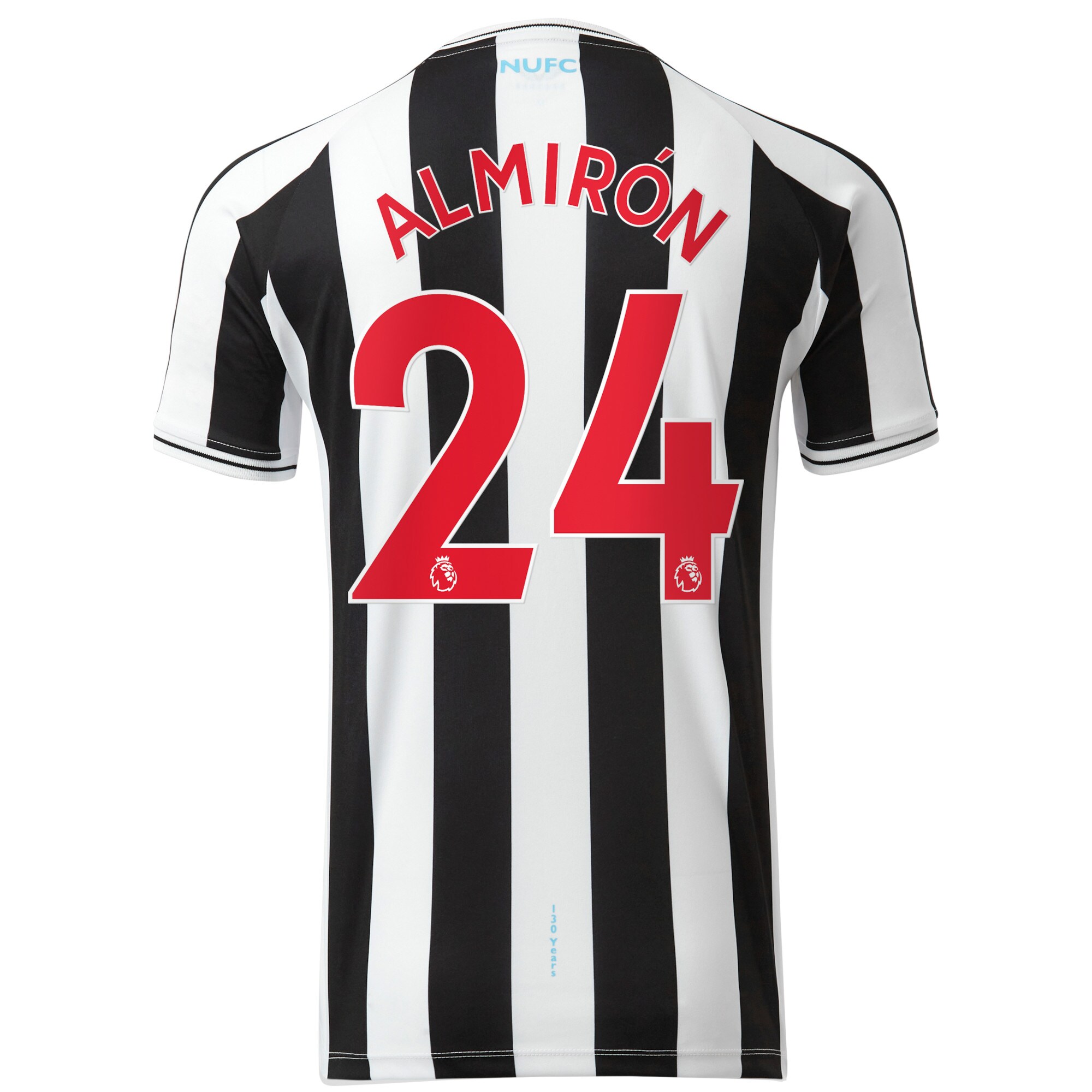 Newcastle United Home Shirt 2022-2023 with Almirón 24 printing