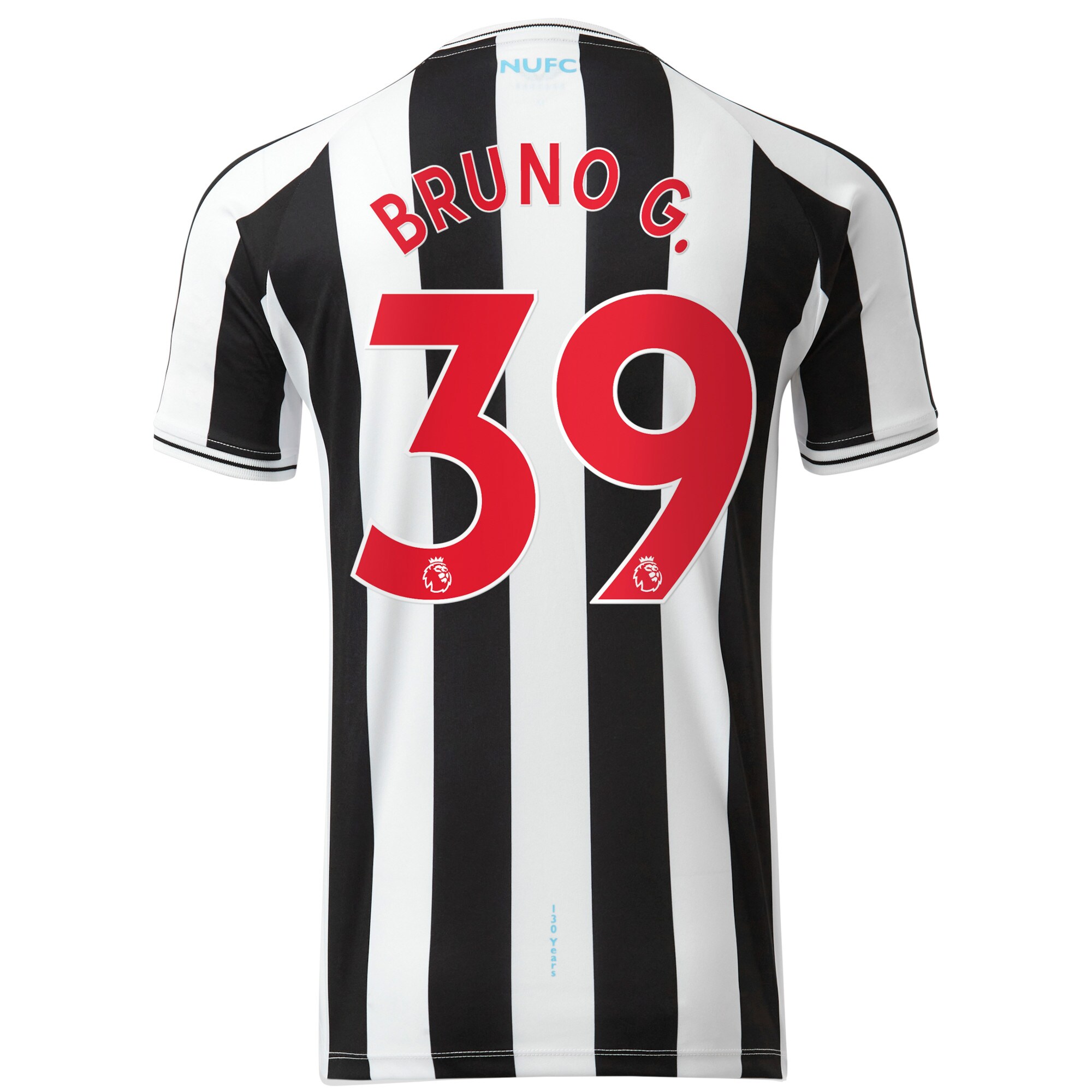 Newcastle United Home Shirt 2022-2023 with Bruno G. 39 printing