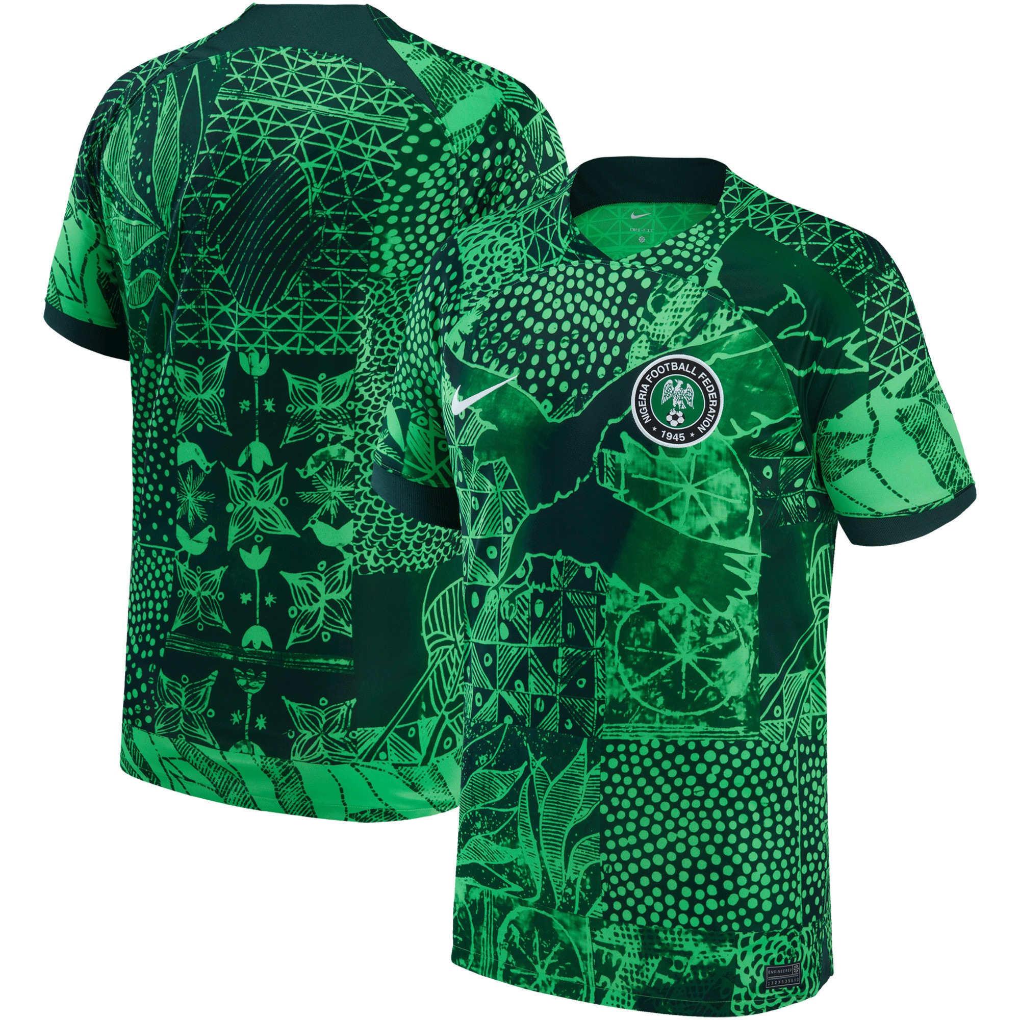 Nigeria Home Stadium Shirt 2022