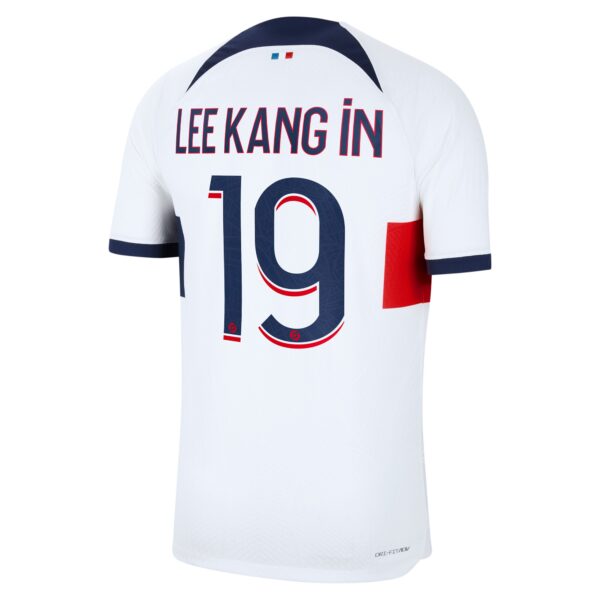 Paris Saint-Germain Away Dri Fit Adv Match Shirt 2023-24 with Lee Kang In 19 printing