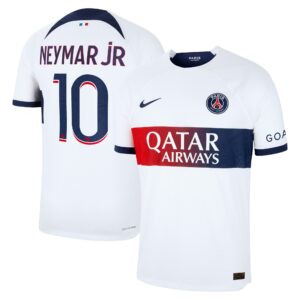 Paris Saint-Germain Away Dri Fit Adv Match Shirt 2023-24 with Neymar Jr 10 printing