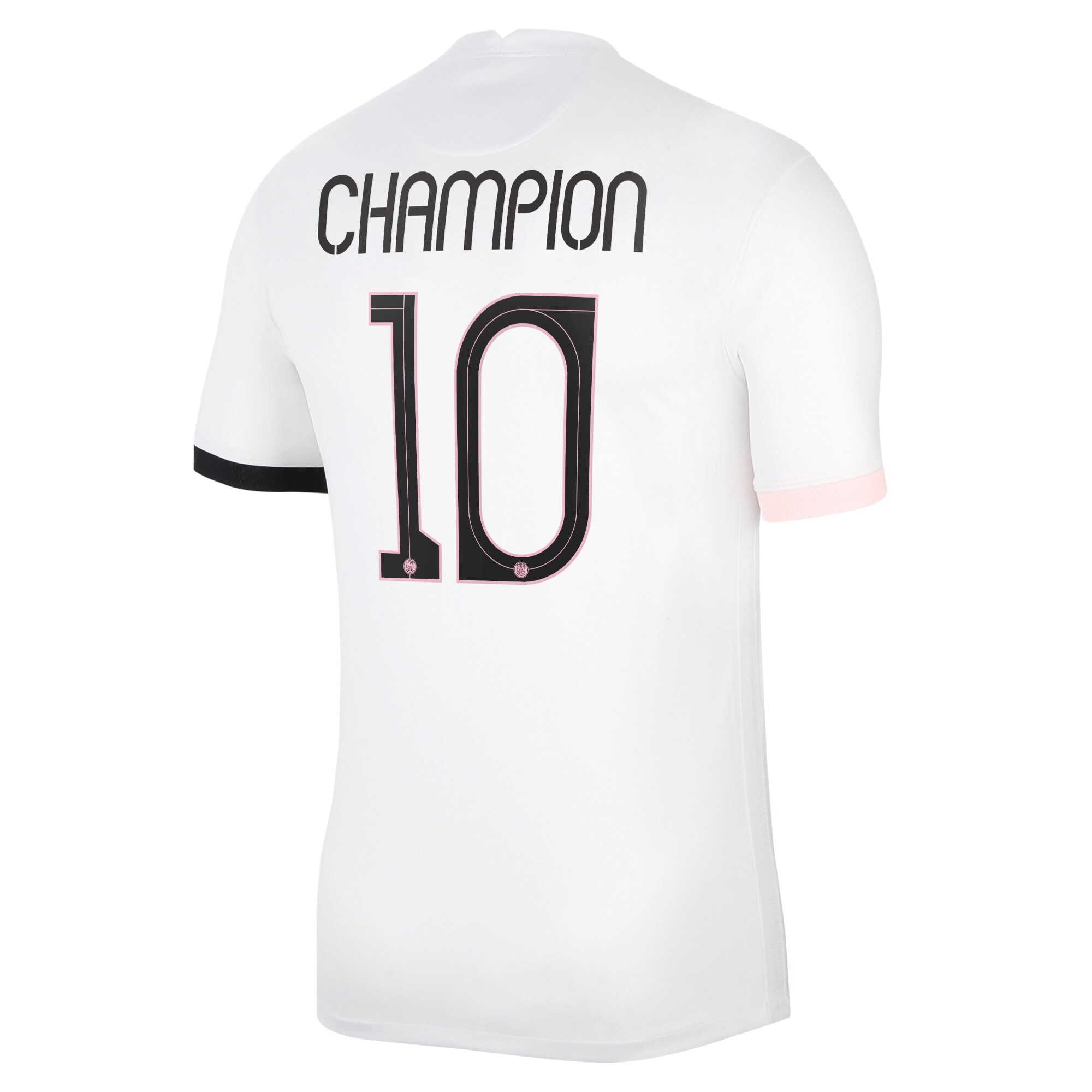 Paris Saint-Germain Away Stadium Shirt 2021-22 with Champion 10 printing
