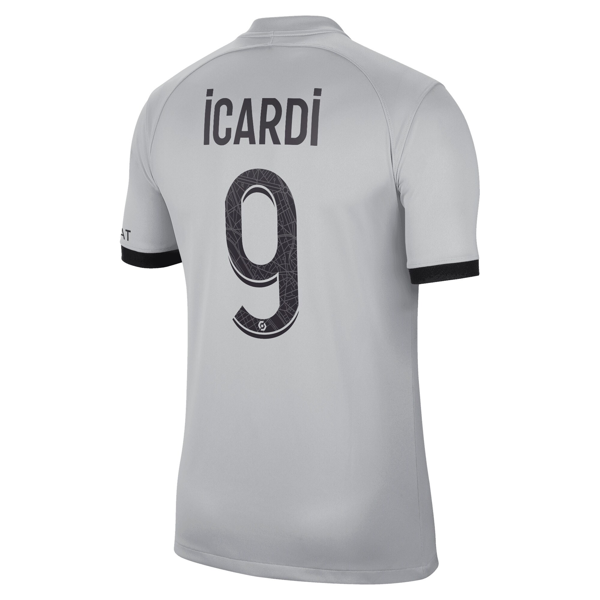 Paris Saint-Germain Away Stadium Shirt 2022-23 with Icardi 9 printing
