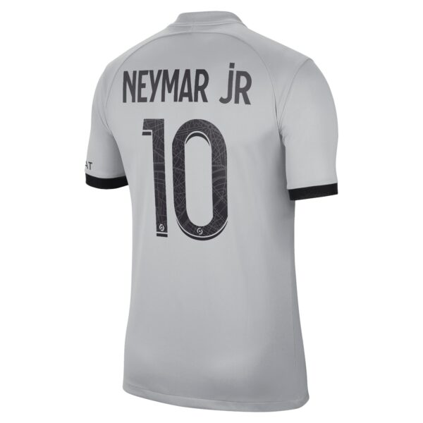 Paris Saint-Germain Away Stadium Shirt 2022-23 with Neymar Jr 10 printing