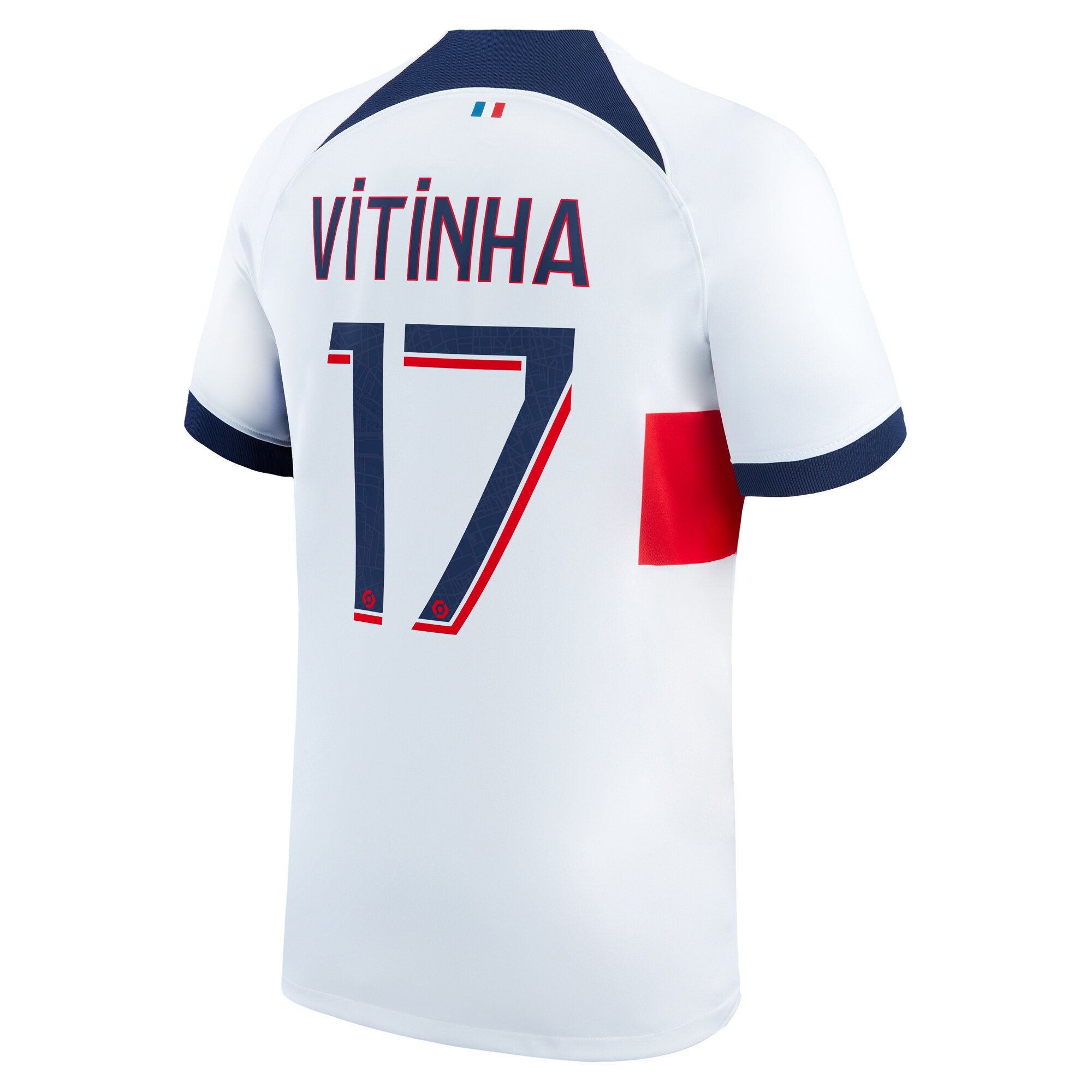 Paris Saint-Germain Away Stadium Shirt 2023-24 with Vitinha 17 printing