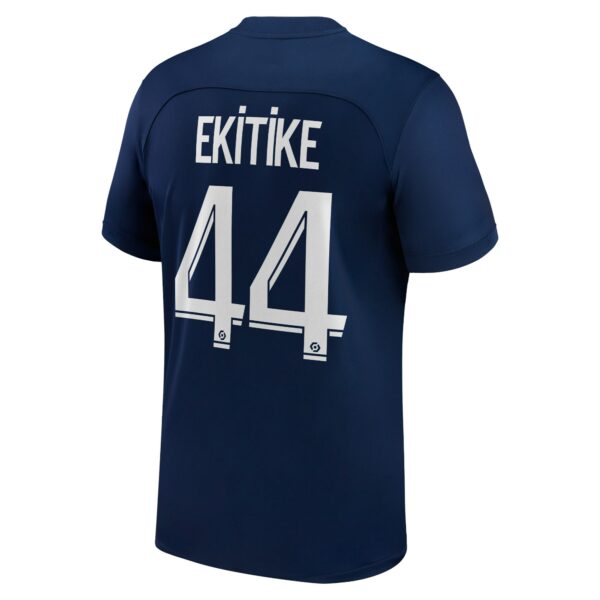 Paris Saint-Germain Home Stadium Shirt 2022-23 with Ekitike 44 printing
