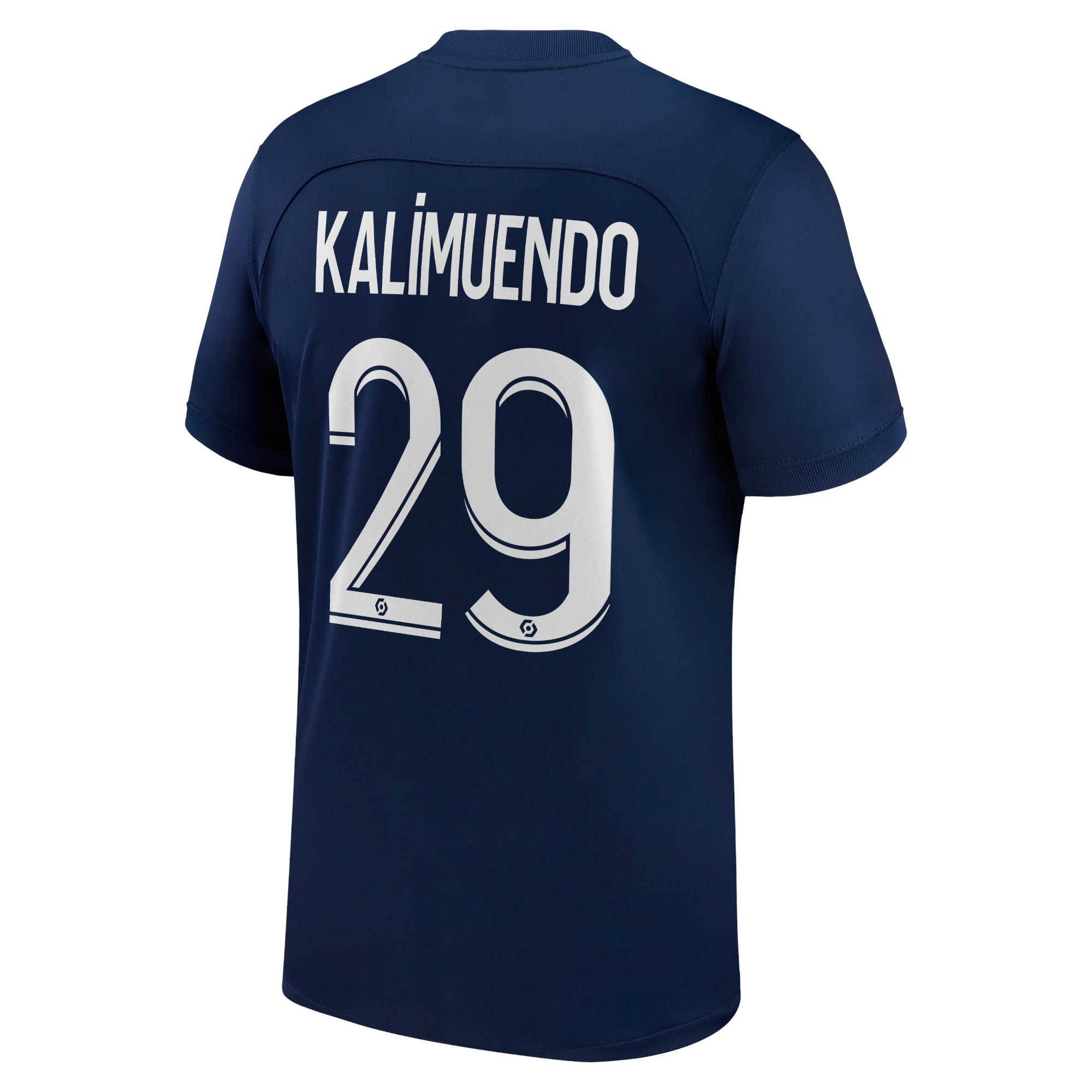Paris Saint-Germain Home Stadium Shirt 2022-2023 with Kalimuendo 29 printing