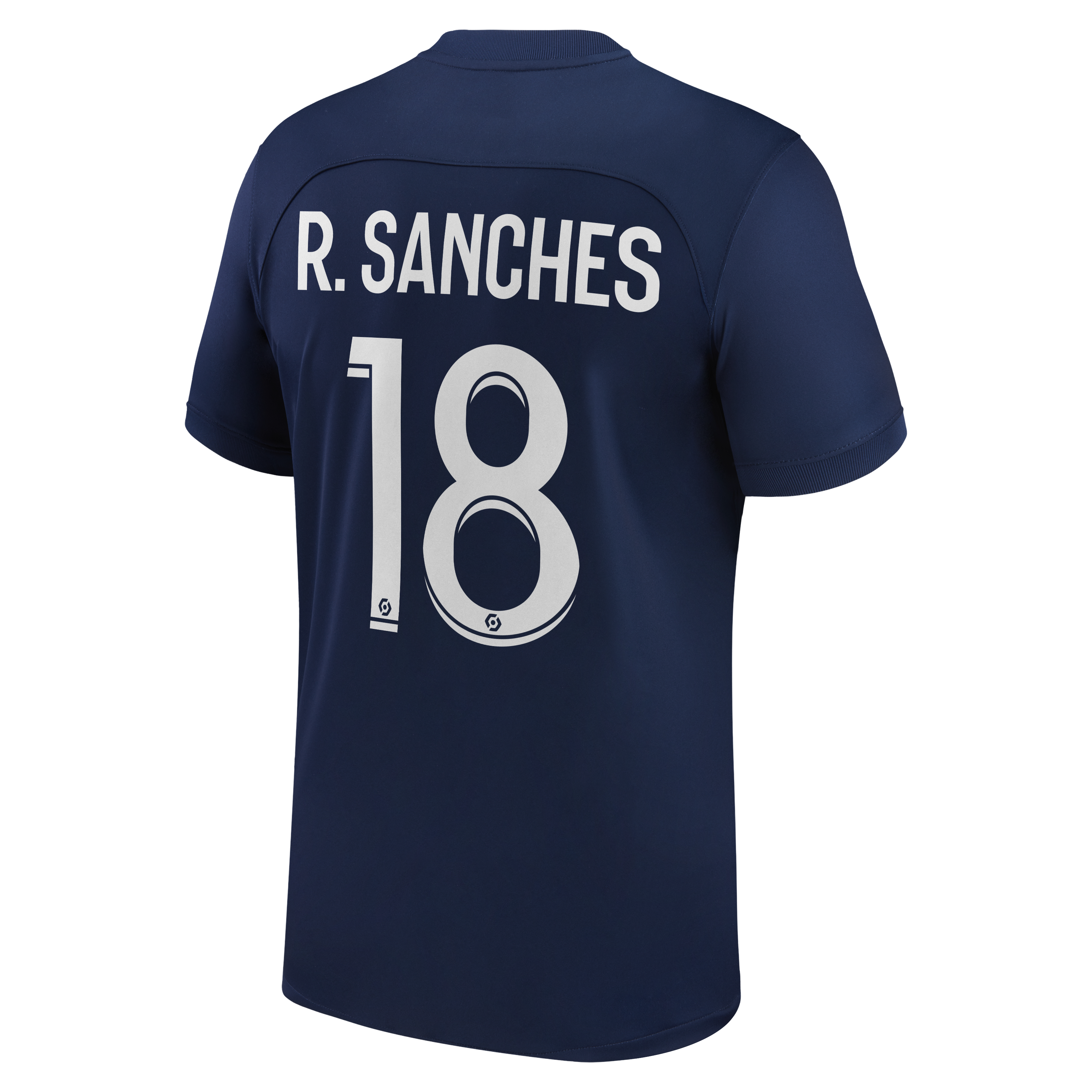 Paris Saint-Germain Home Stadium Shirt 2022-23 with R.Sanches 18 printing