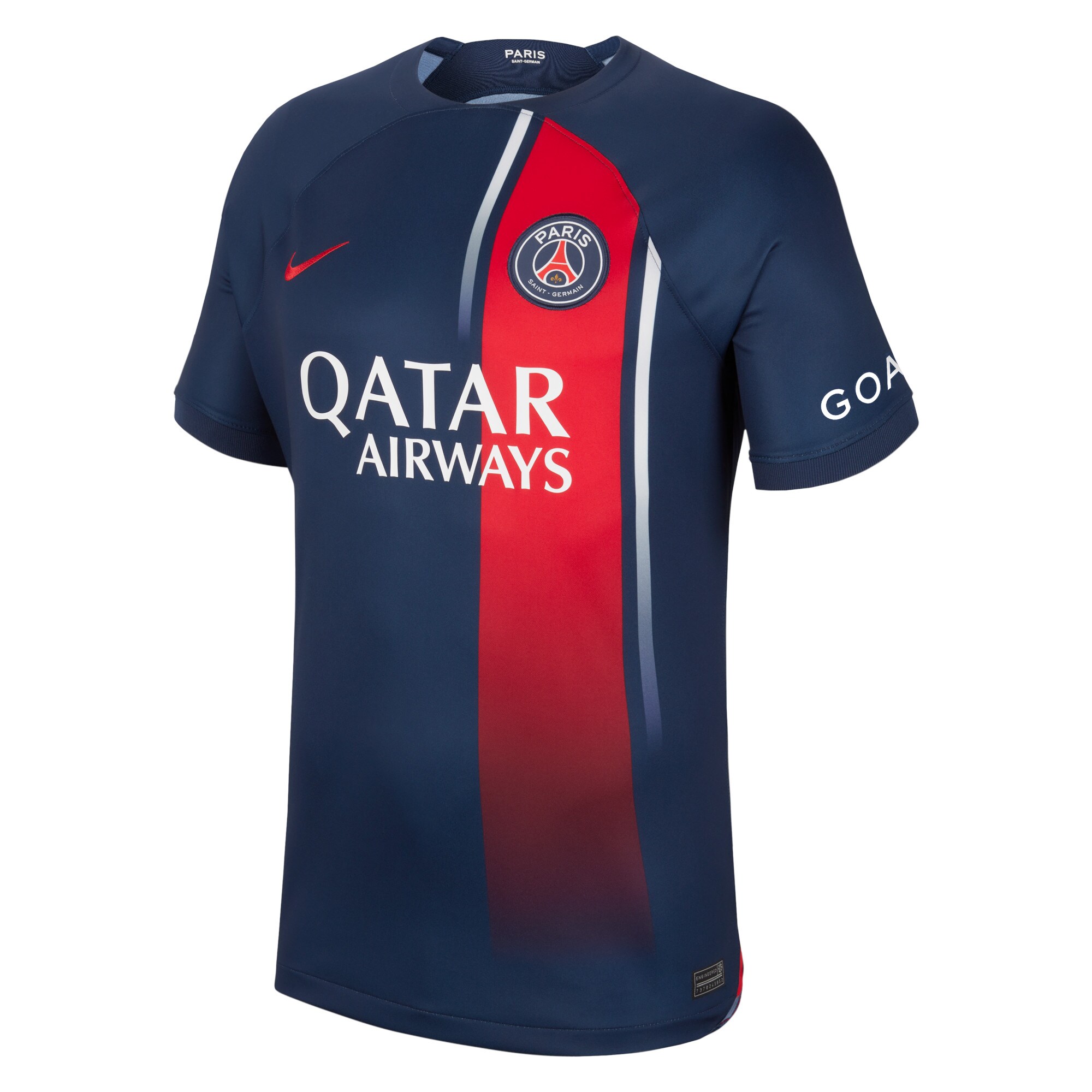Paris Saint-Germain Home Stadium Shirt 2023-24 with Hakimi 2 printing