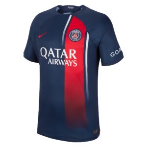 Paris Saint-Germain Home Stadium Shirt 2023-24 with Ugarte 4 printing