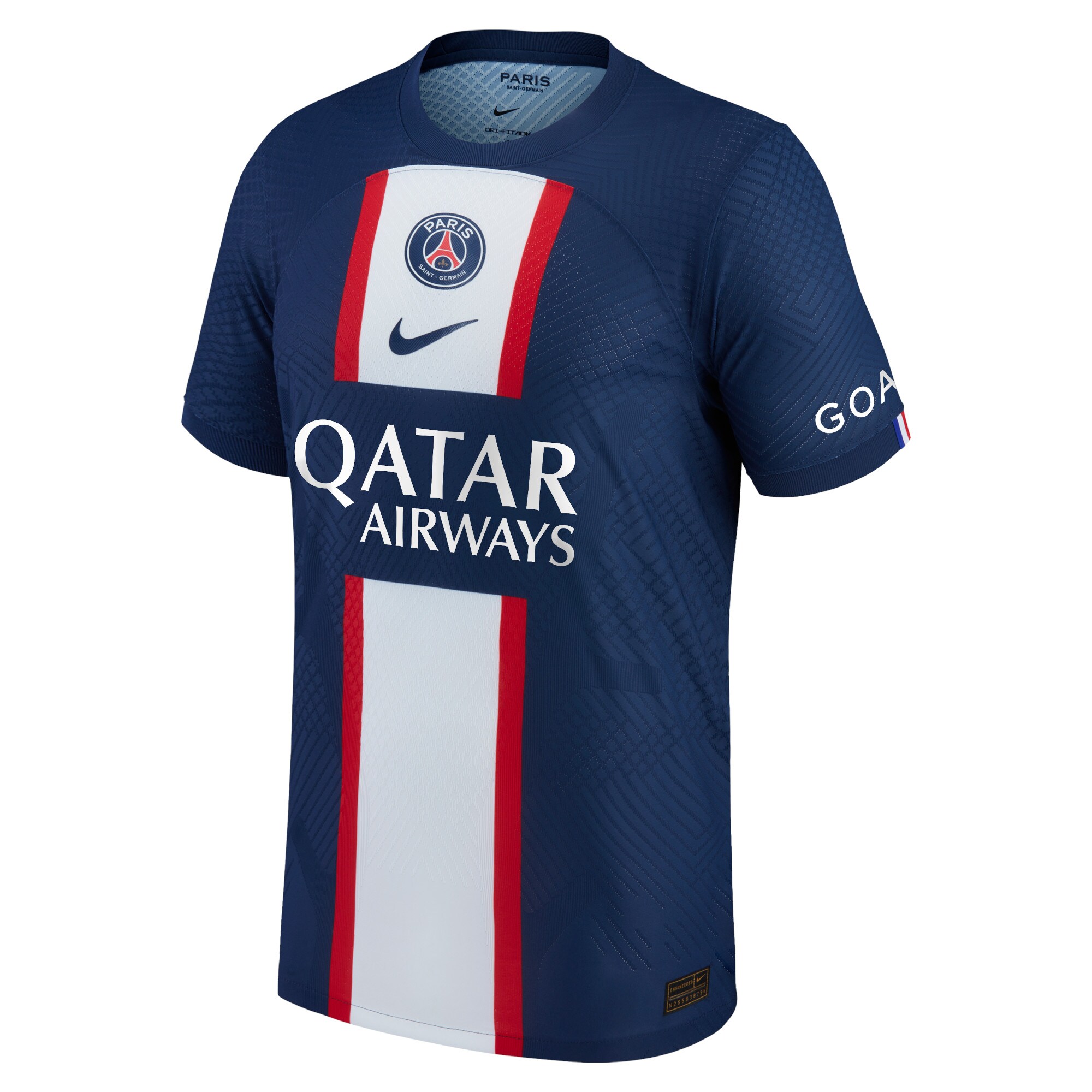 Paris Saint-Germain Home Vapor Match Shirt 2022-23 with Danilo 15 printing