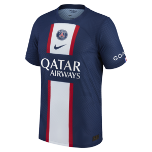 Paris Saint-Germain Home Vapor Match Shirt 2022-23 with R.Sanches 18 printing