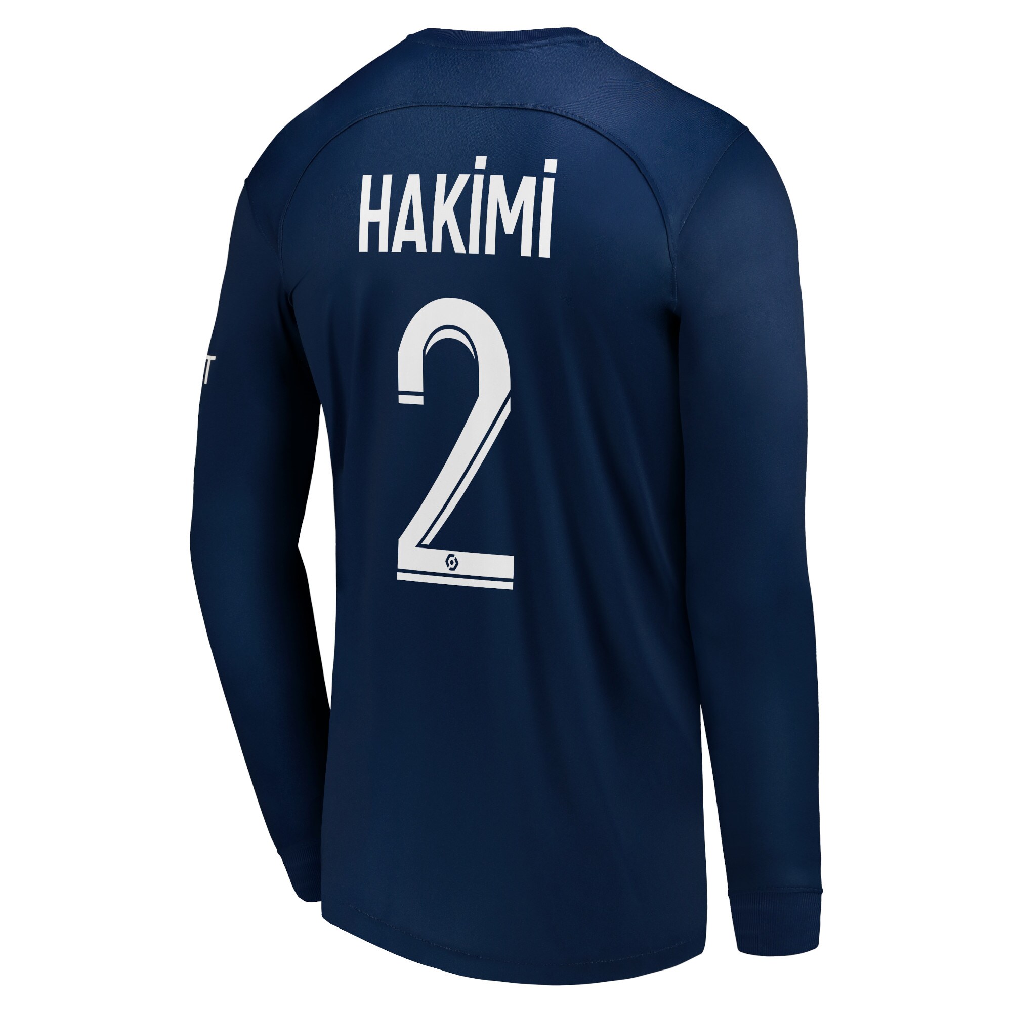 Paris Saint-Germain LS Home Stadium Shirt 2022-23 with Hakimi 2