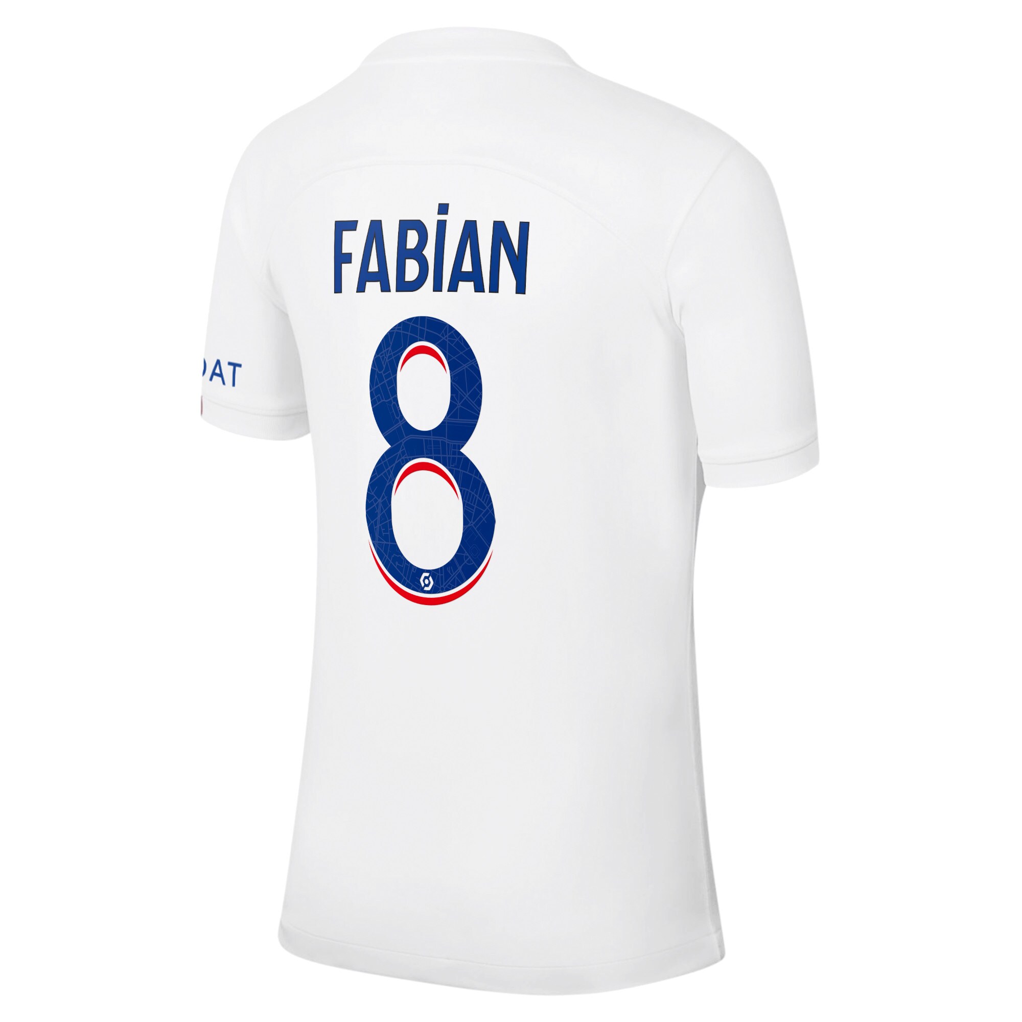 Paris Saint-Germain Third Stadium Shirt 2022-23 with Fabian 8 printing