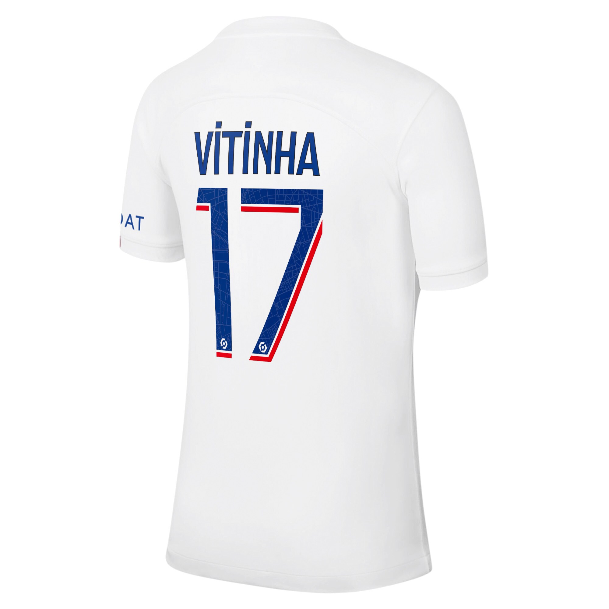 Paris Saint-Germain Third Stadium Shirt 2022-23 with Vitinha 17 printing