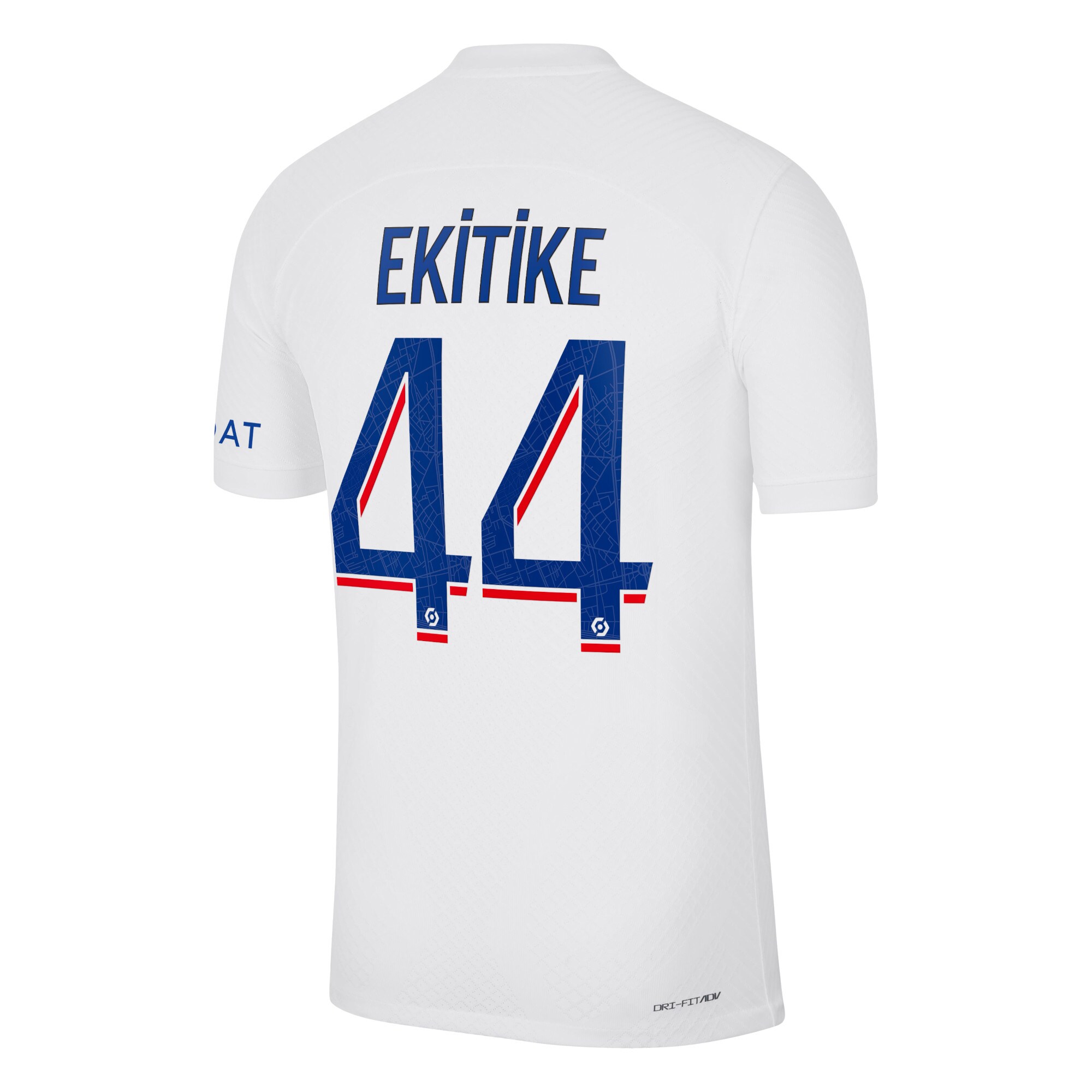 Paris Saint-Germain Third Vapor Match Shirt 2022-23 with Ekitike 44 printing