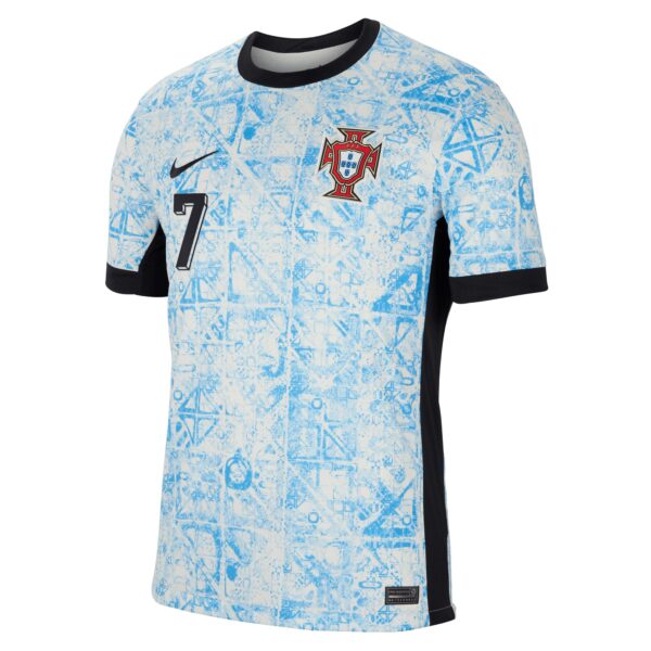 Portugal Away Stadium Shirt 2024 with Ronaldo 7 printing