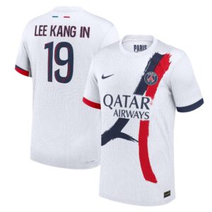 PSG Dri-Fit ADV Away Match Shirt 2024-25 with Lee Kang In 19 printing