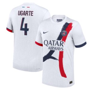 PSG Dri-Fit ADV Away Match Shirt 2024-25 with Ugarte 4 printing