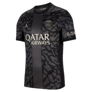 Paris Saint-Germain x Jordan Third Stadium Shirt 2023-24 With Marquinhos 5 Printing