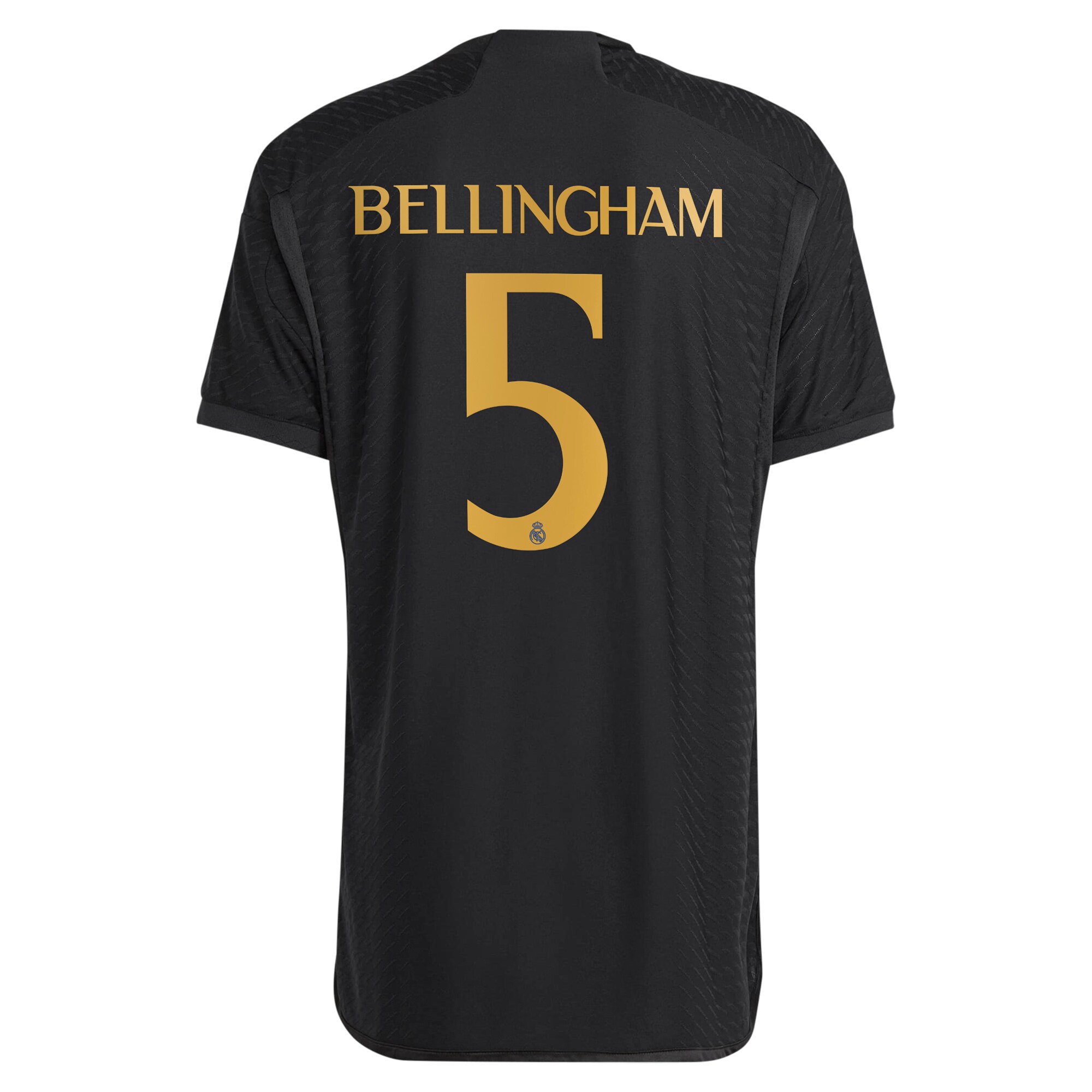 Real Madrid Third Authentic Shirt 2023-24 with Bellingham 5 printing