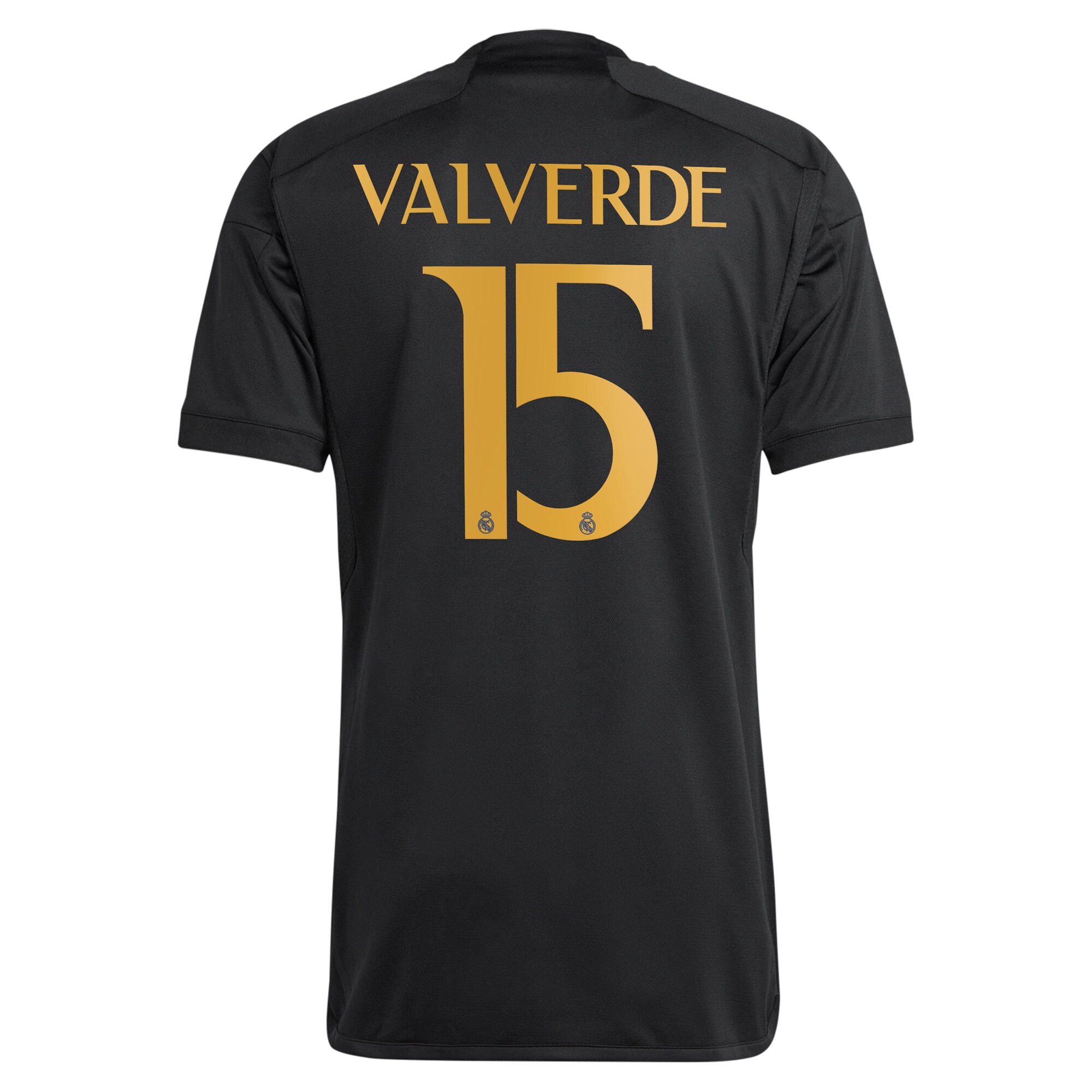 Real Madrid Third Shirt 2023-24 with Valverde 15 printing