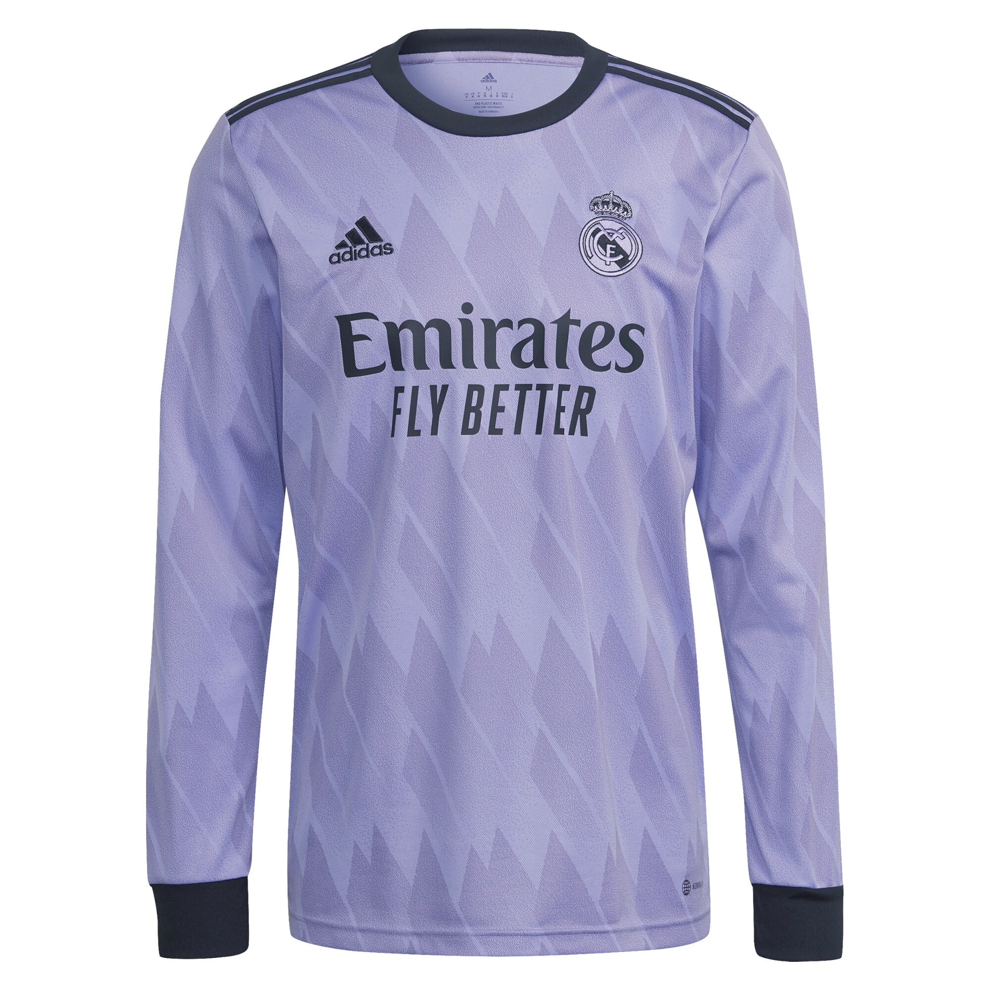 Real Madrid Away Shirt 2022-2023 Long Sleeve