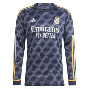 Real Madrid Away Shirt 2023-24 Long Sleeve