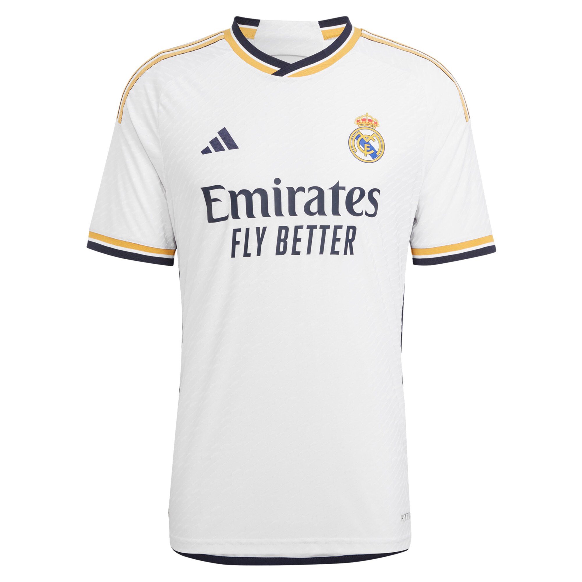 Real Madrid Home Authentic Shirt 2023-24 with Tchouaméni 18 printing