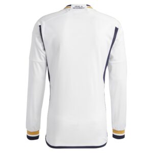 Real Madrid Home Shirt 2023-24 Long Sleeve