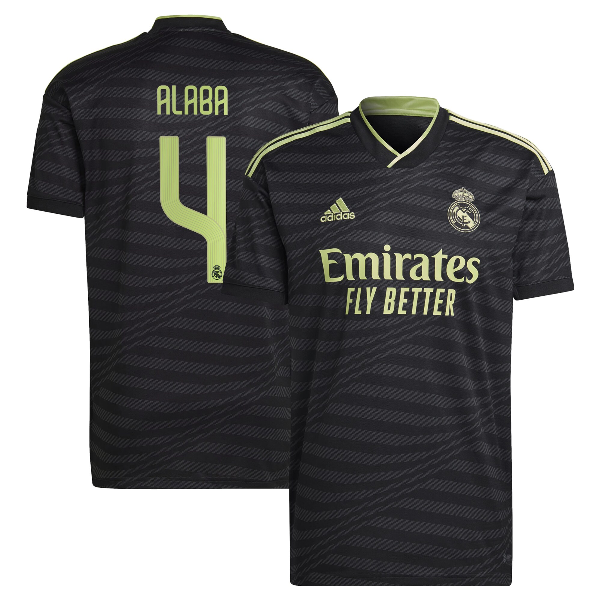 Real Madrid Third Shirt 2022-23 with Alaba 4 printing