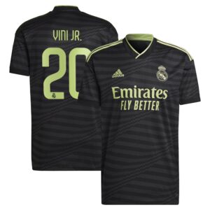 Nike Brazil Home Vini Jr 20 Jersey 2022-2023 (Official Printing)