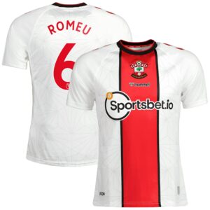 Southampton Home Shirt 2022-2023 with Romeu 6 printing