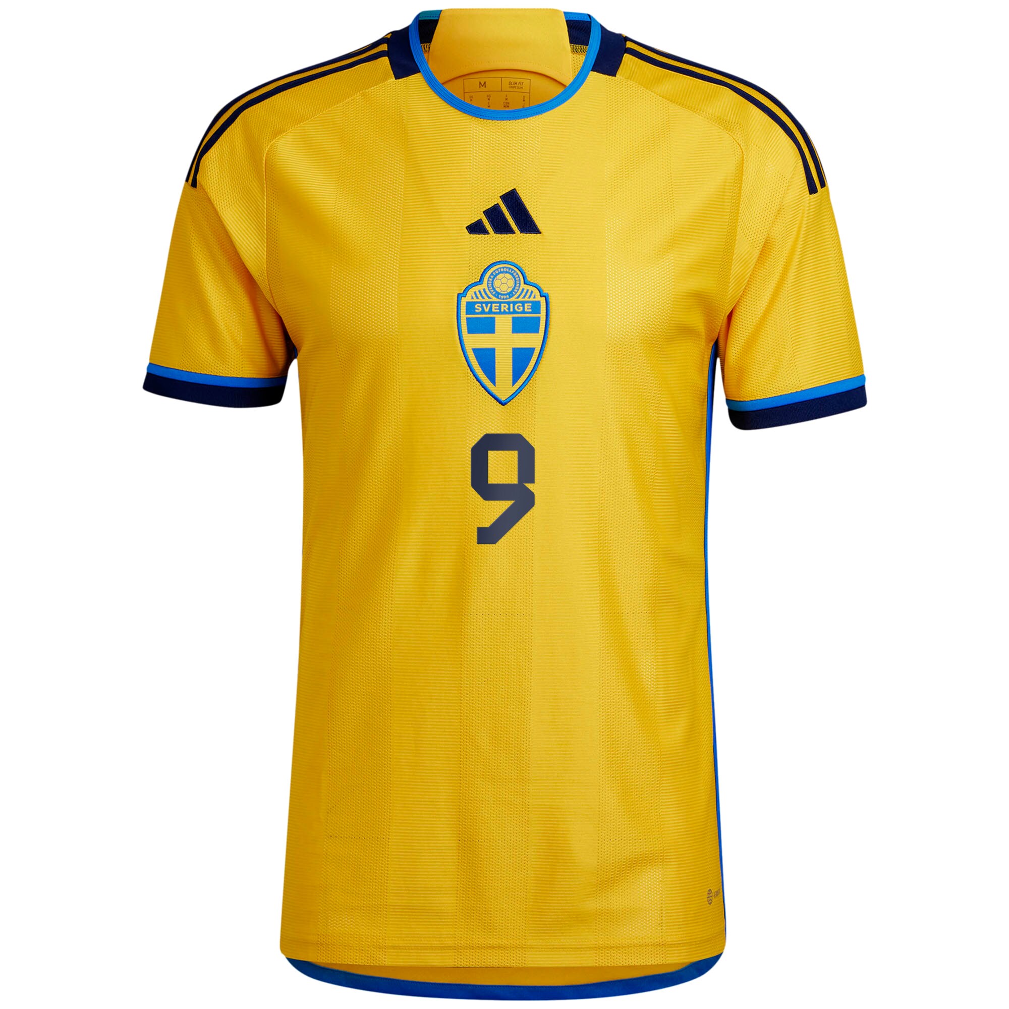 Sweden Home Shirt with Isak 9 printing